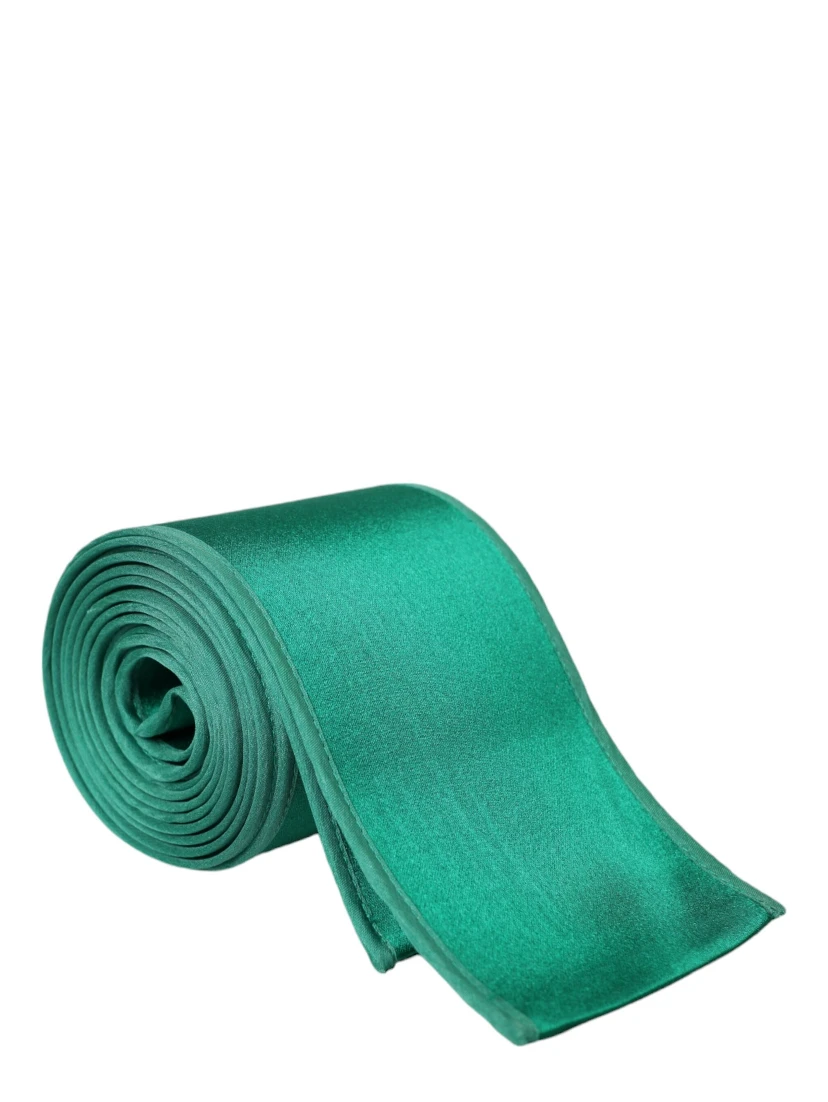 Green Silk Satin Waist Women Belt