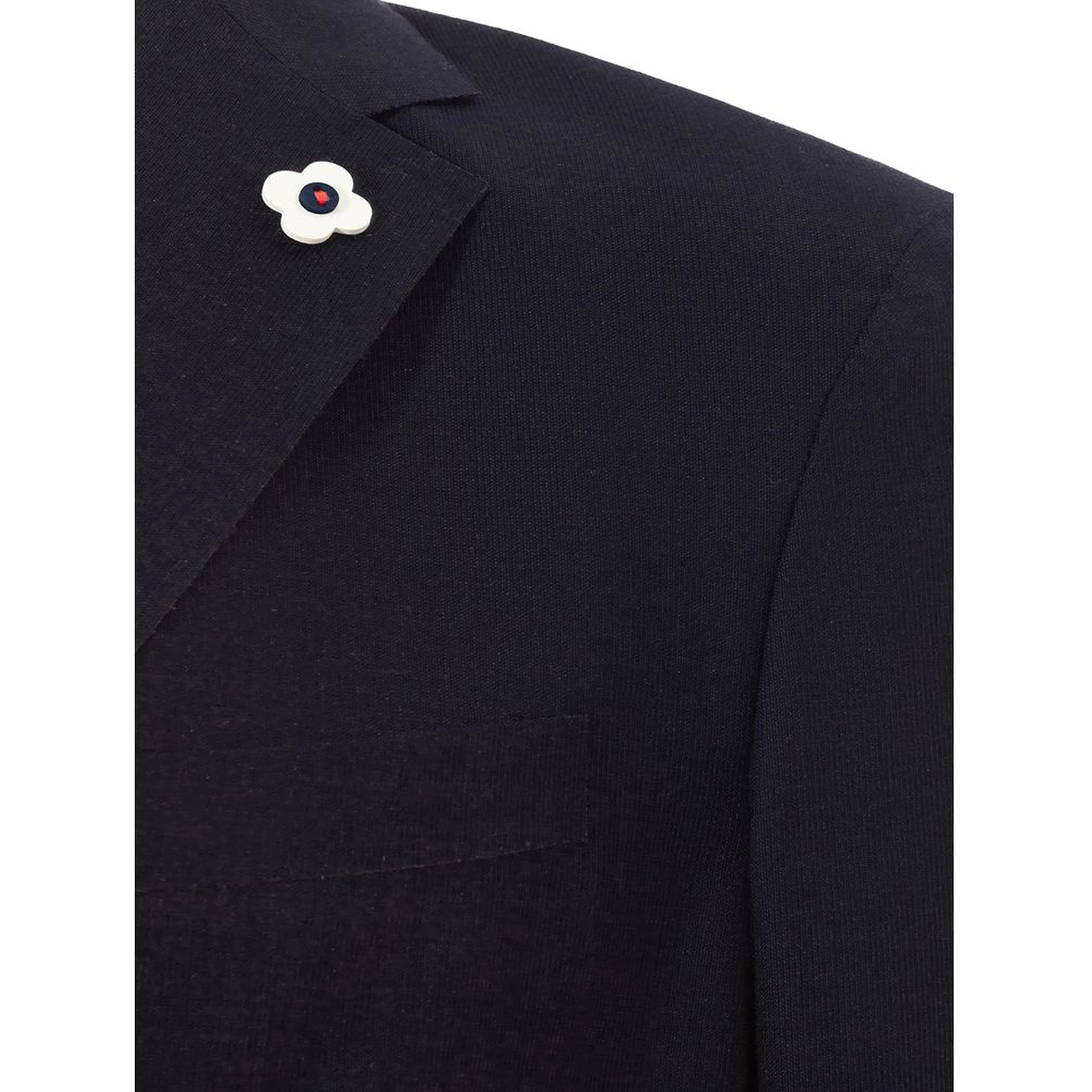 Blue Cotton Blazer