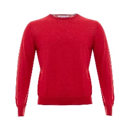 Red Wool Sweatshirt