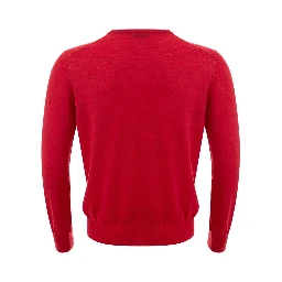 Red Wool Sweatshirt