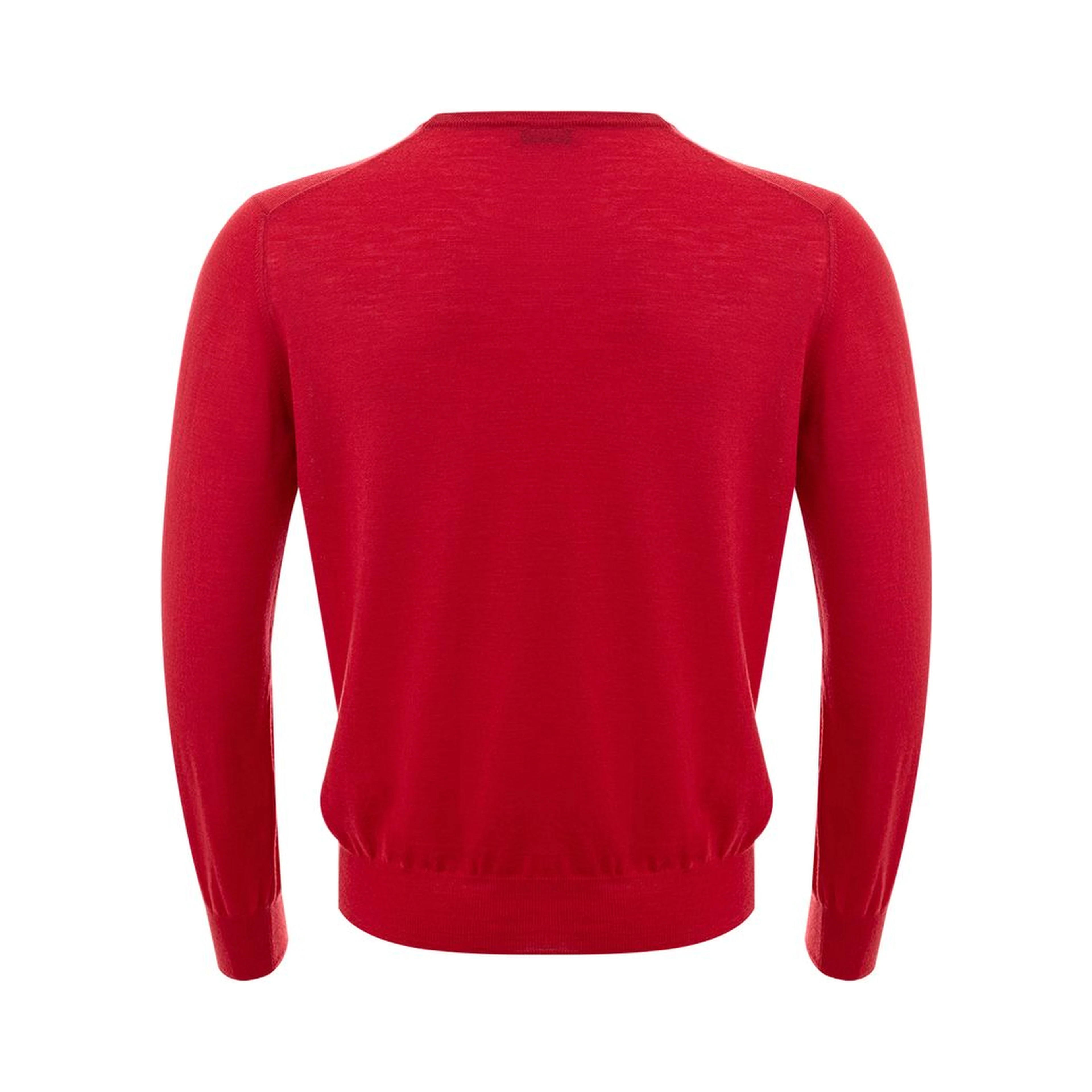 Red Wool Sweatshirt
