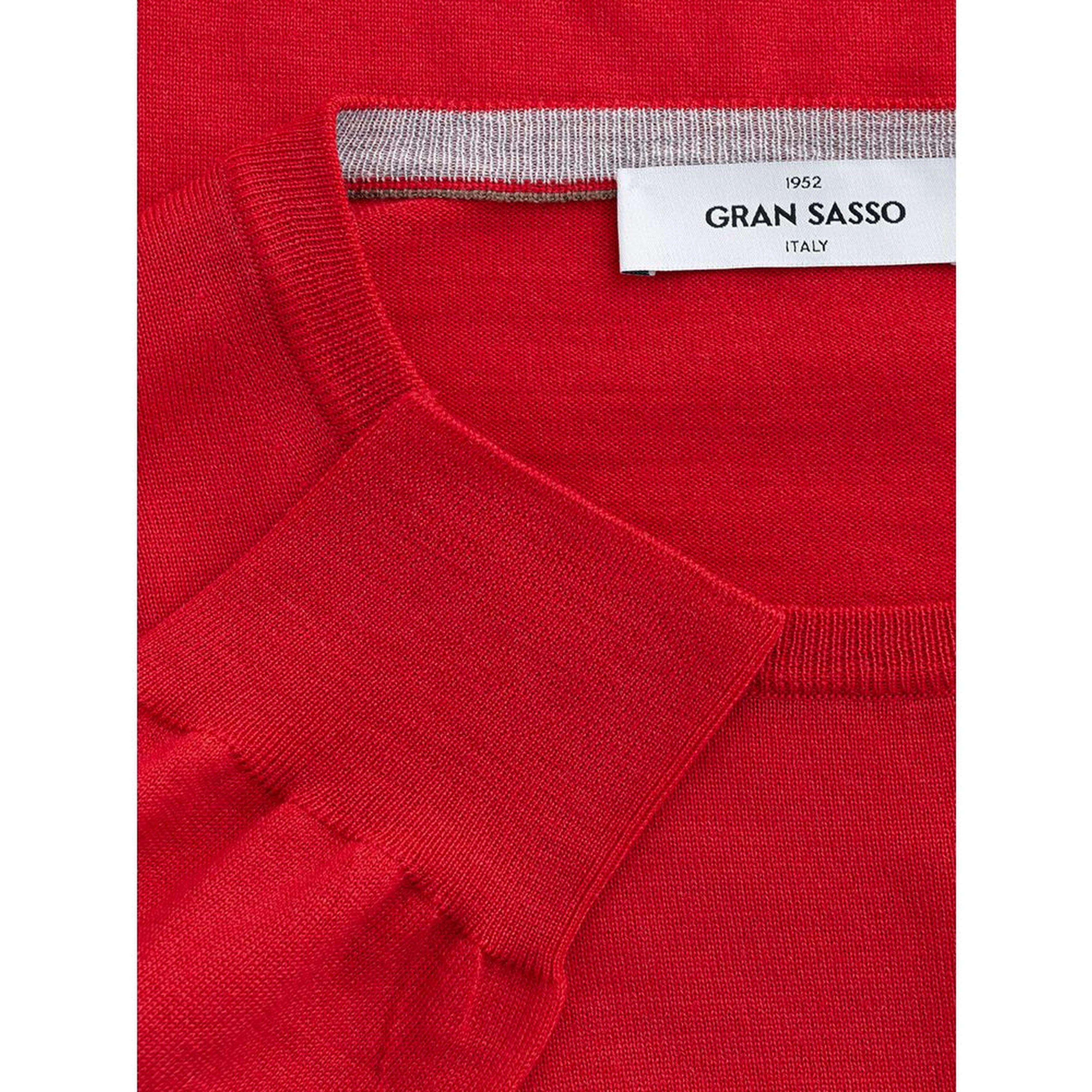 Red Wool Sweatshirt