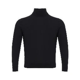 Black Cashmere Turtleneck