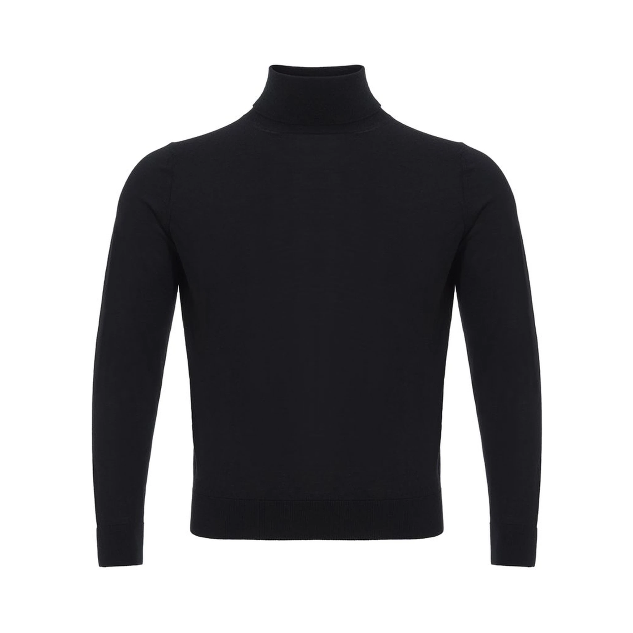 Black Cashmere Turtleneck