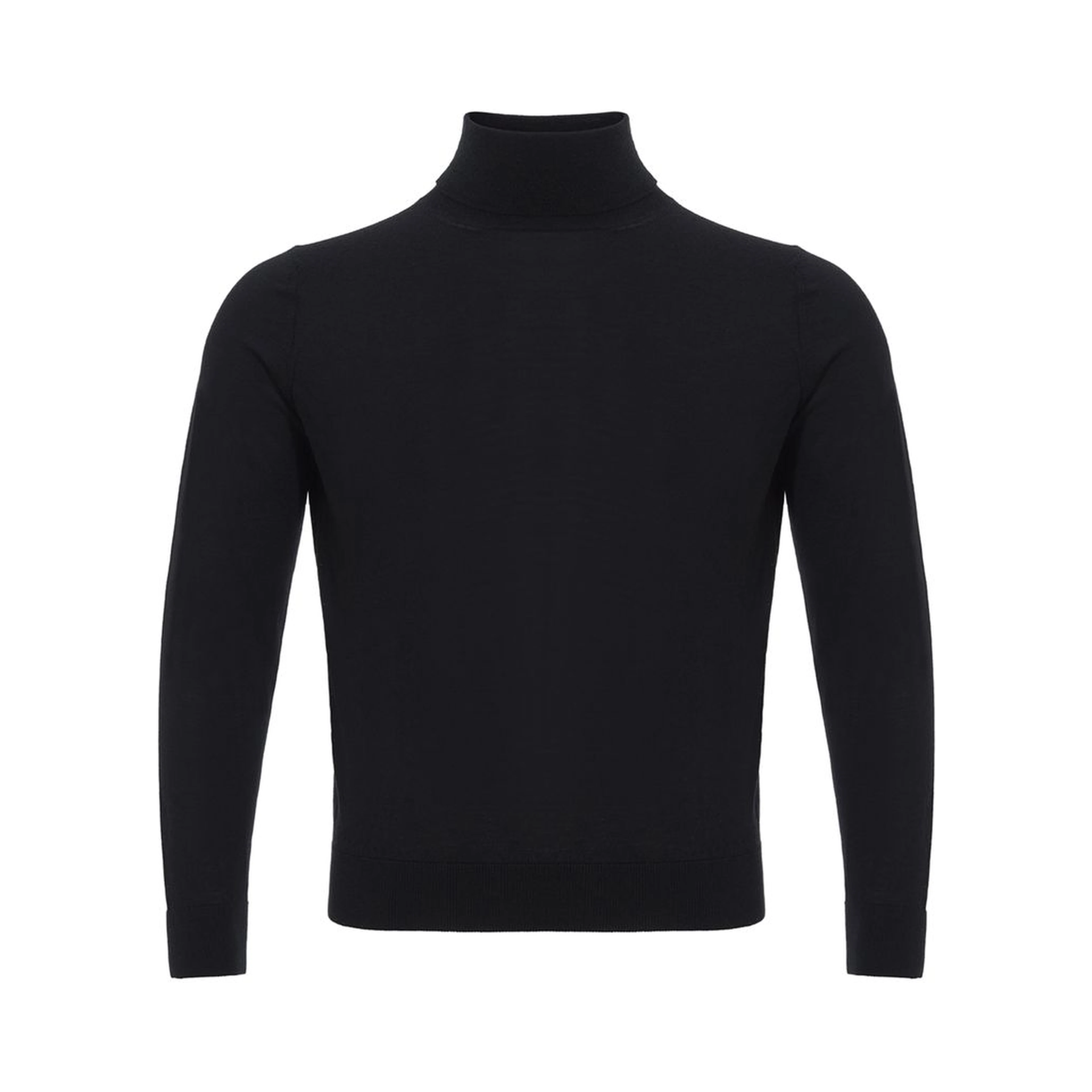 Black Cashmere Turtleneck