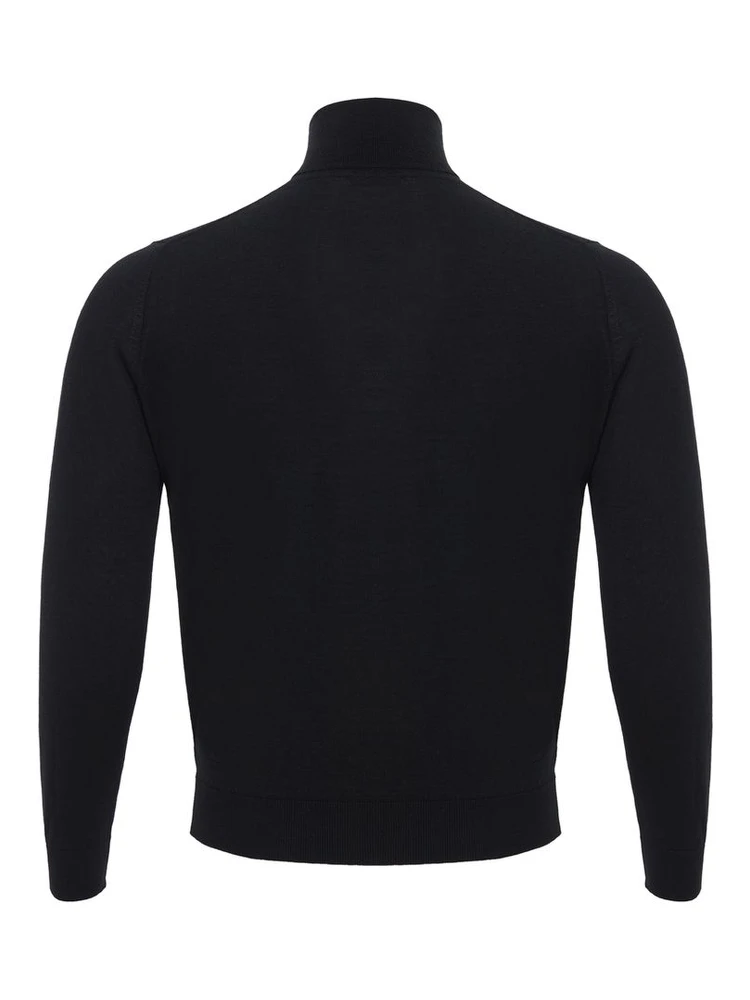 Black Cashmere Turtleneck alternative