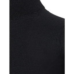 Black Cashmere Turtleneck