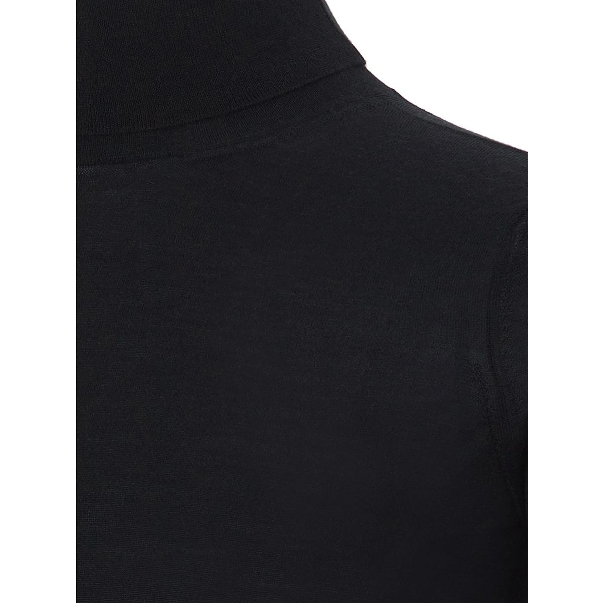 Black Cashmere Turtleneck