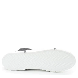 Black Suede Leather High Top Sneakers