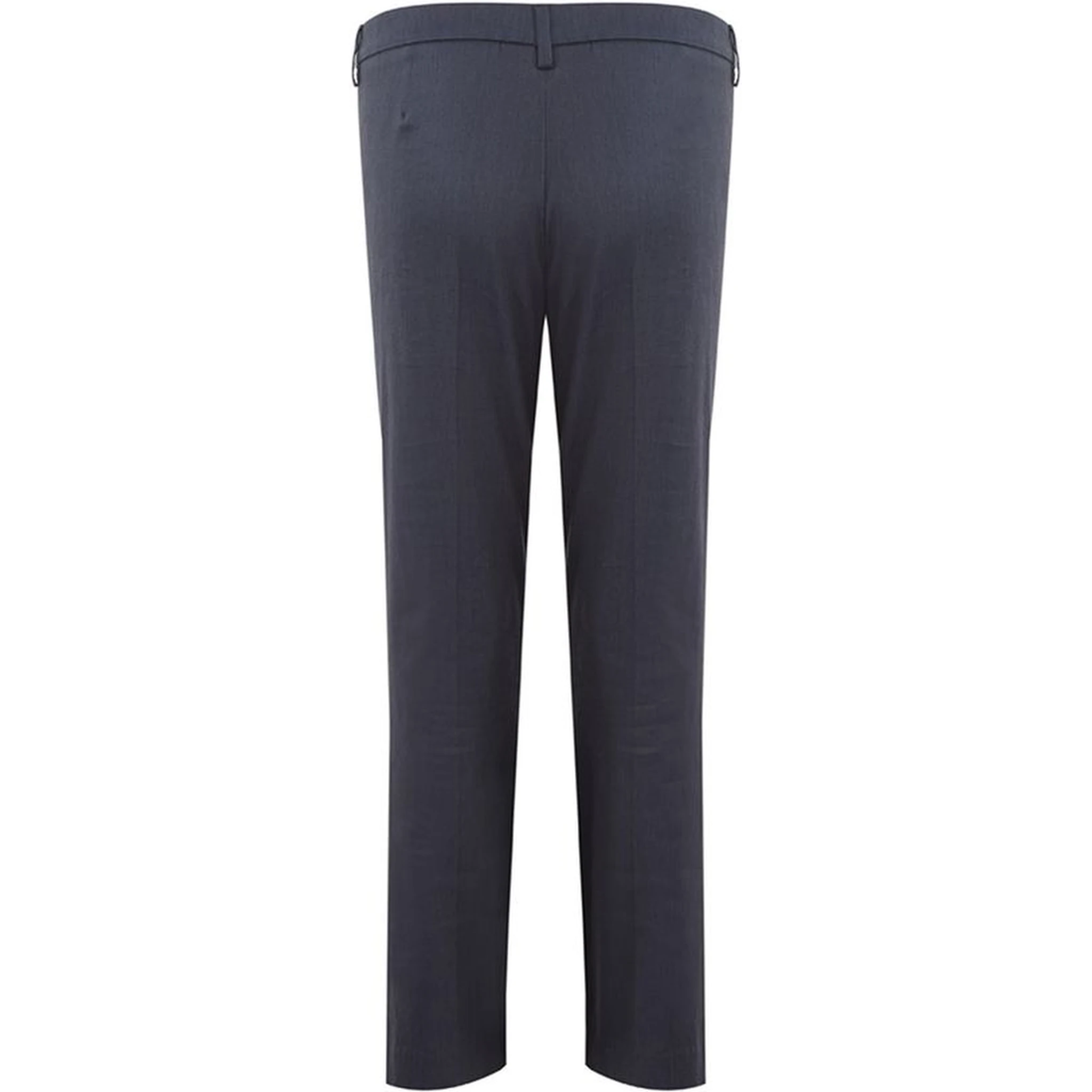 Blue Linen Casual Pants