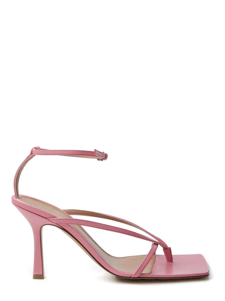 Pink Leather Sandal