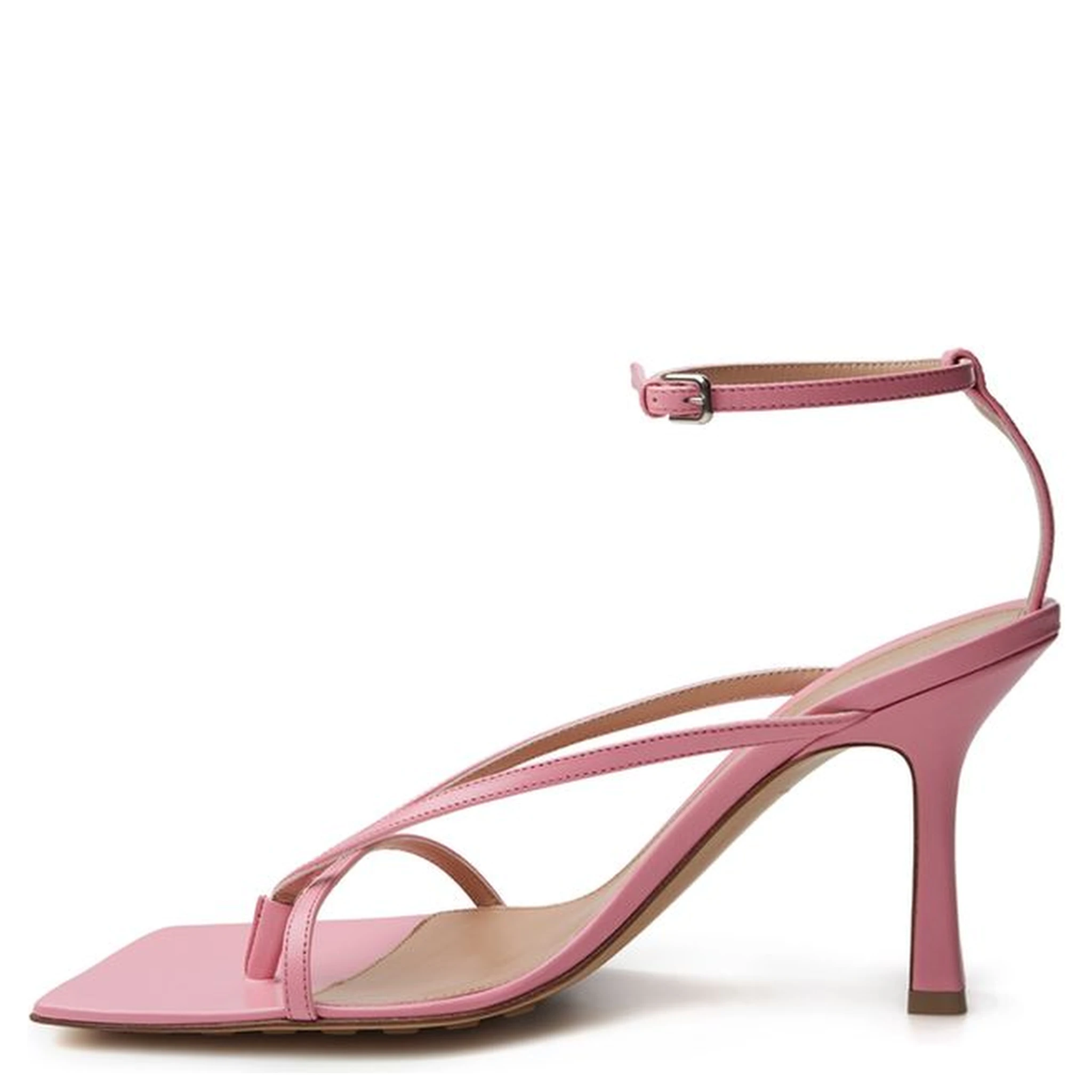 Pink Leather Sandal