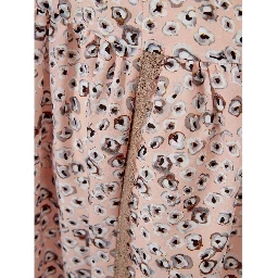 Pink Acetate Casual Dress