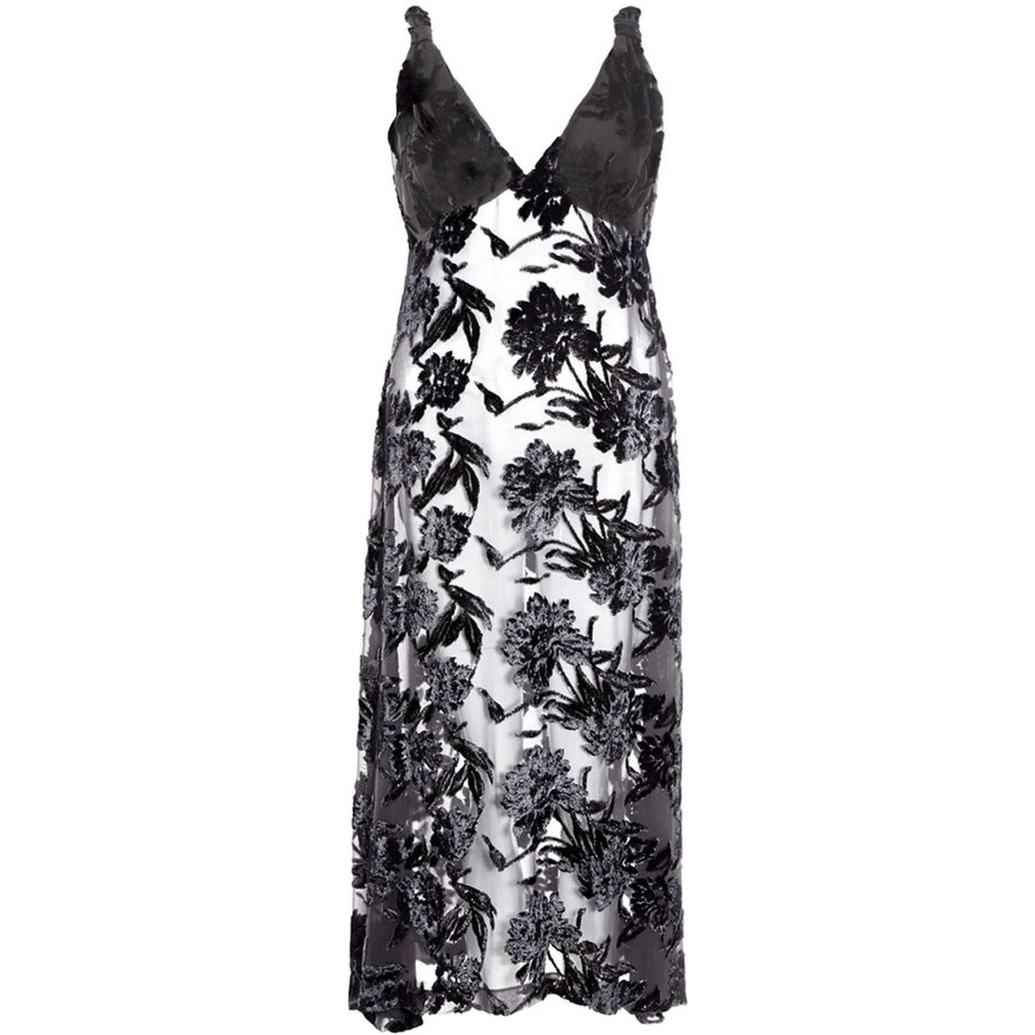 Black Viscose Cocktail Dress