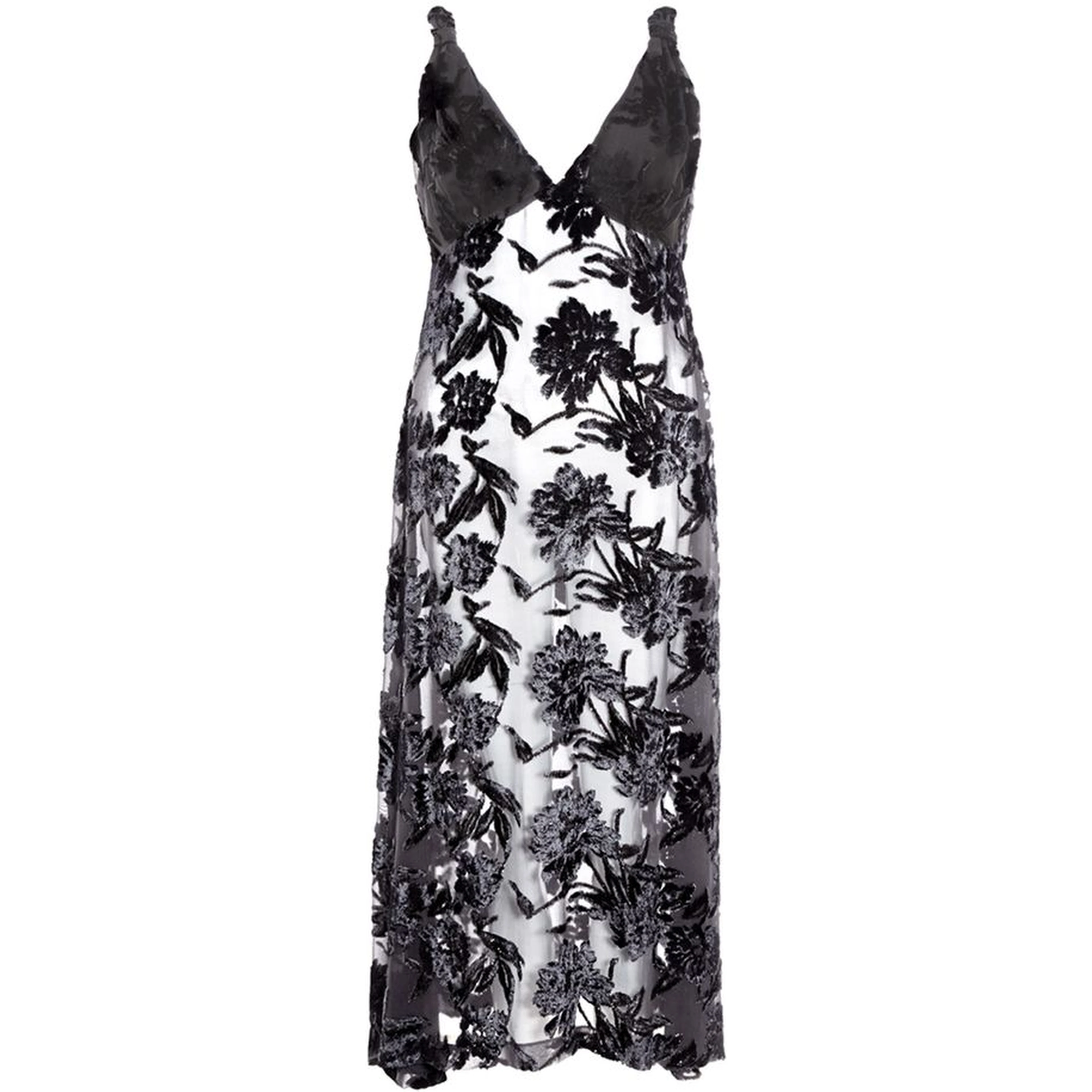 Black Viscose Cocktail Dress