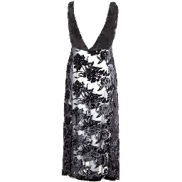 Black Viscose Cocktail Dress