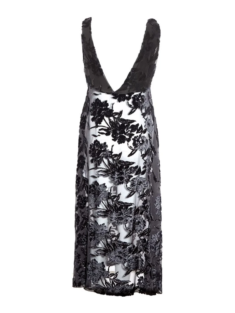 Black Viscose Cocktail Dress alternative