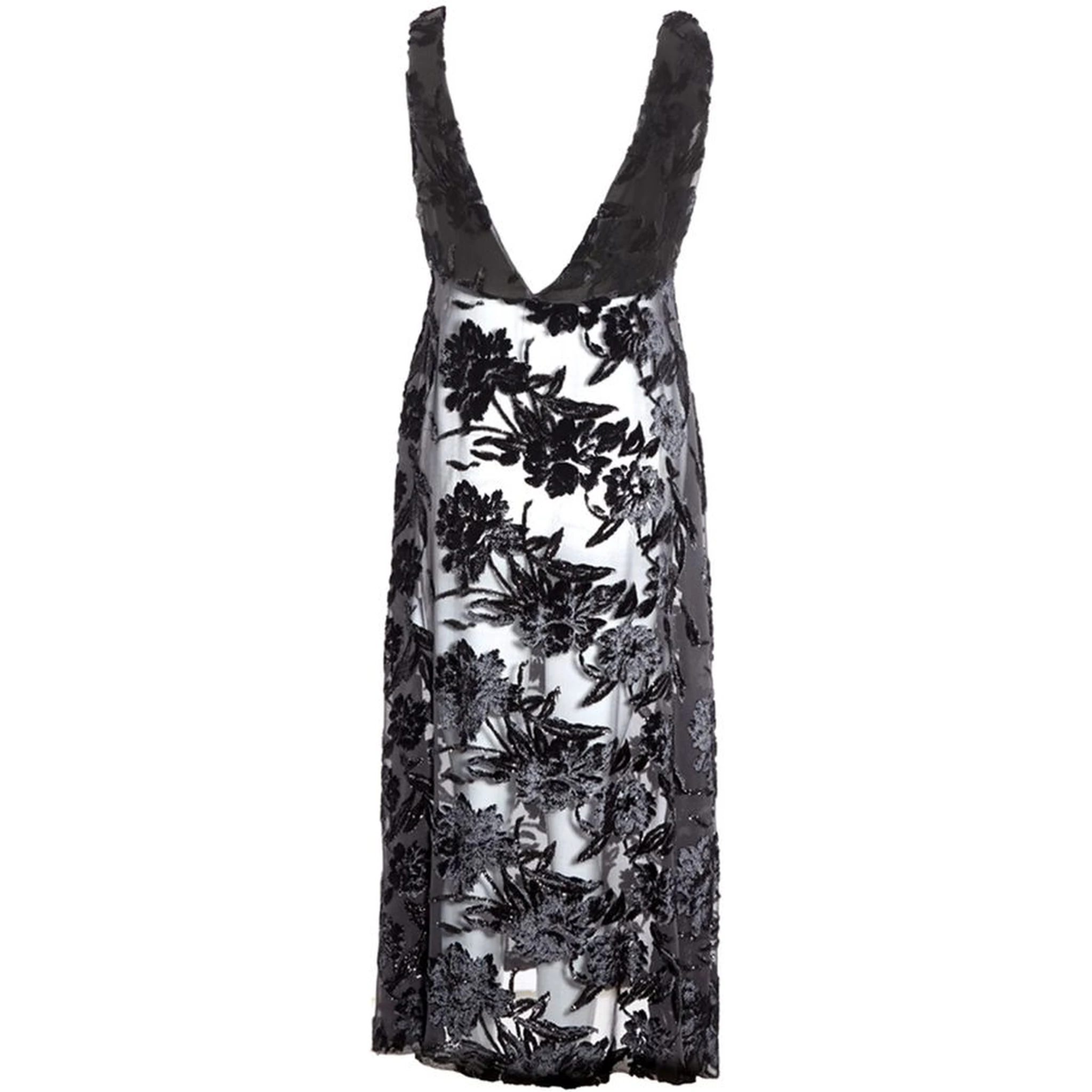 Black Viscose Cocktail Dress