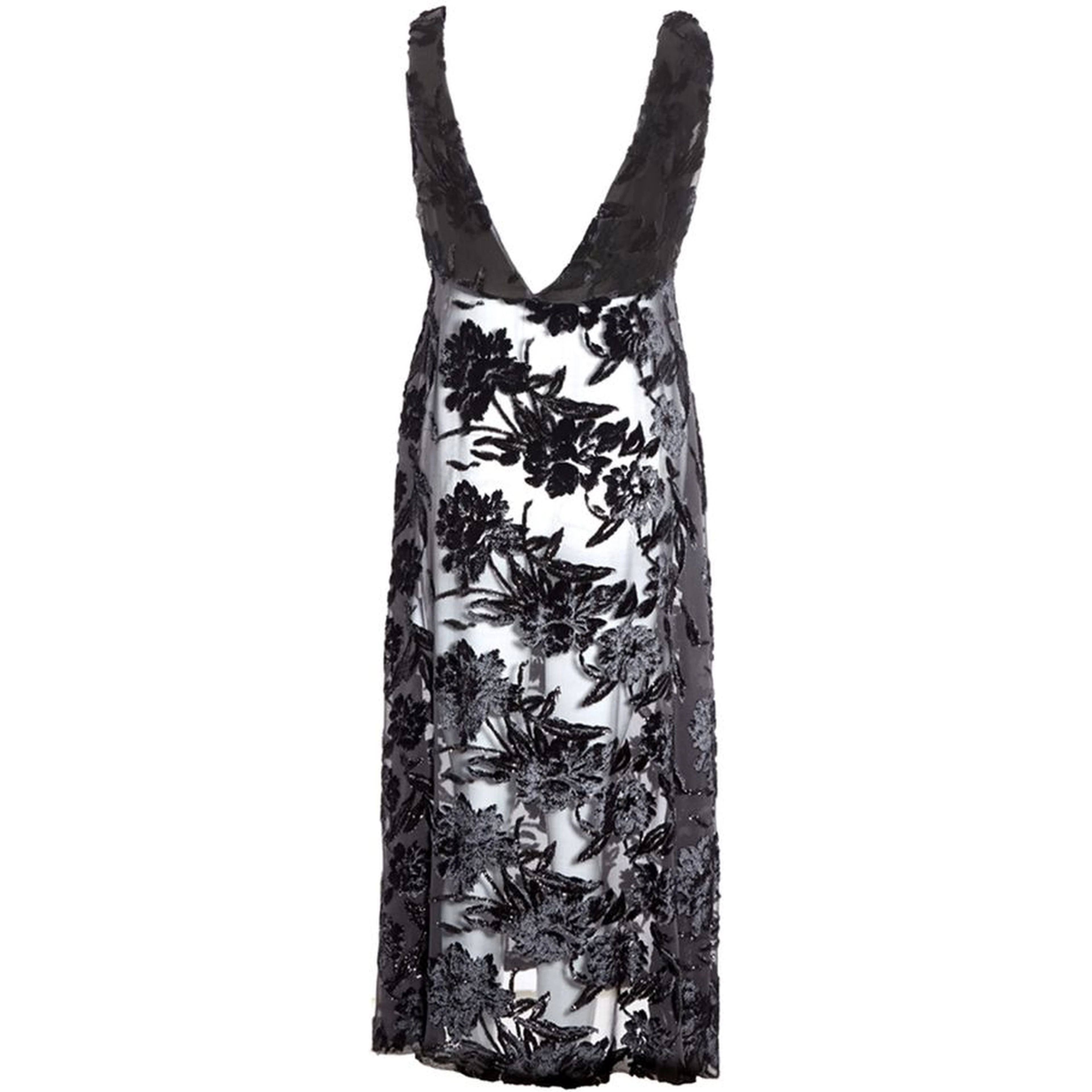 Black Viscose Cocktail Dress