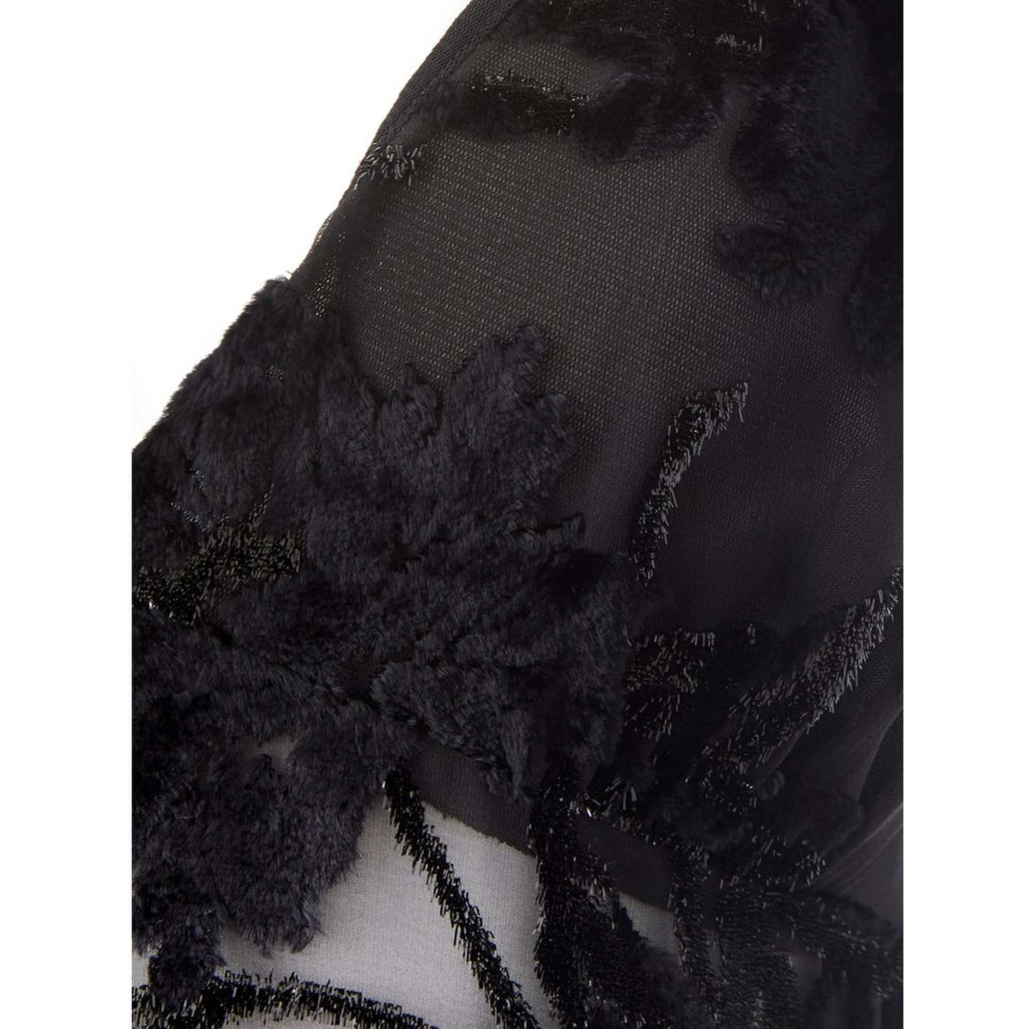 Black Viscose Cocktail Dress