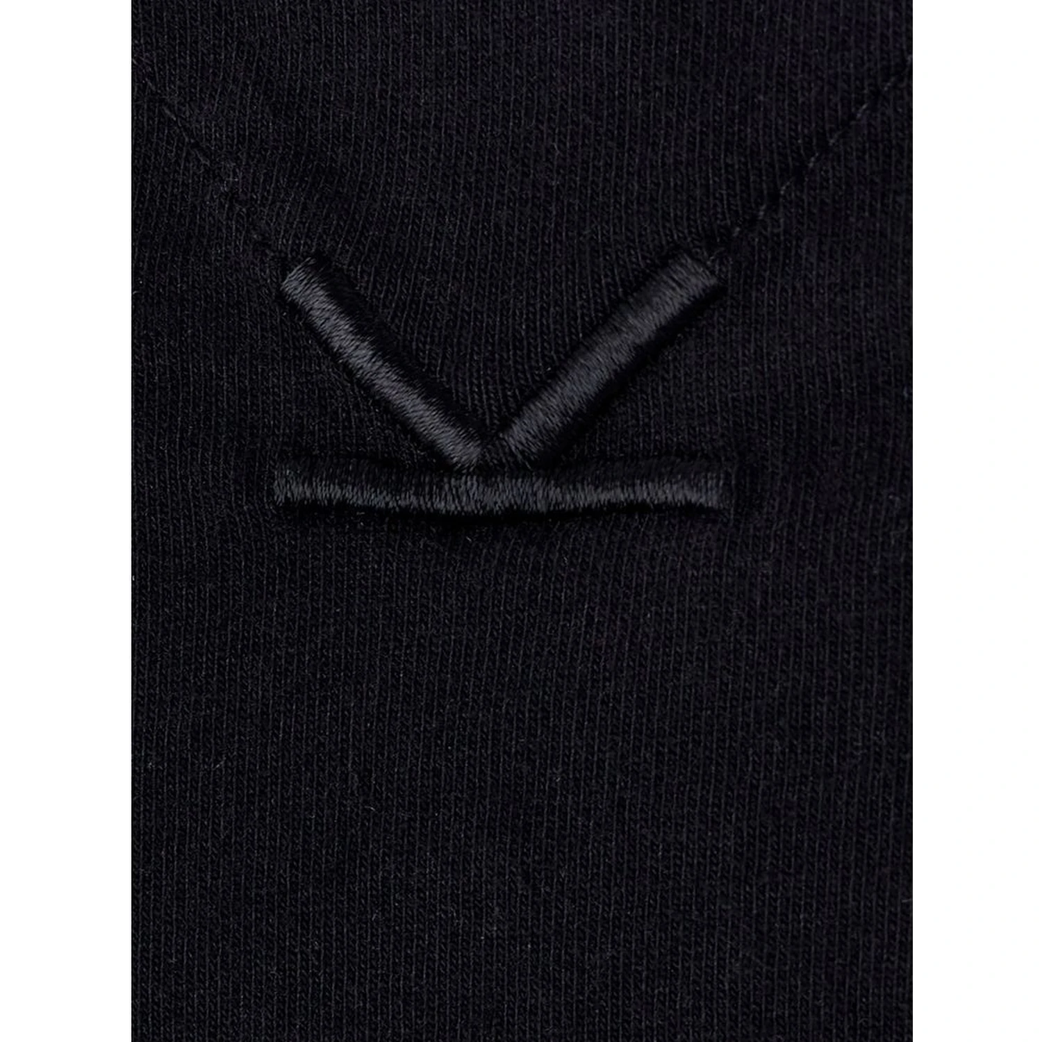 Black Cotton T-Shirt