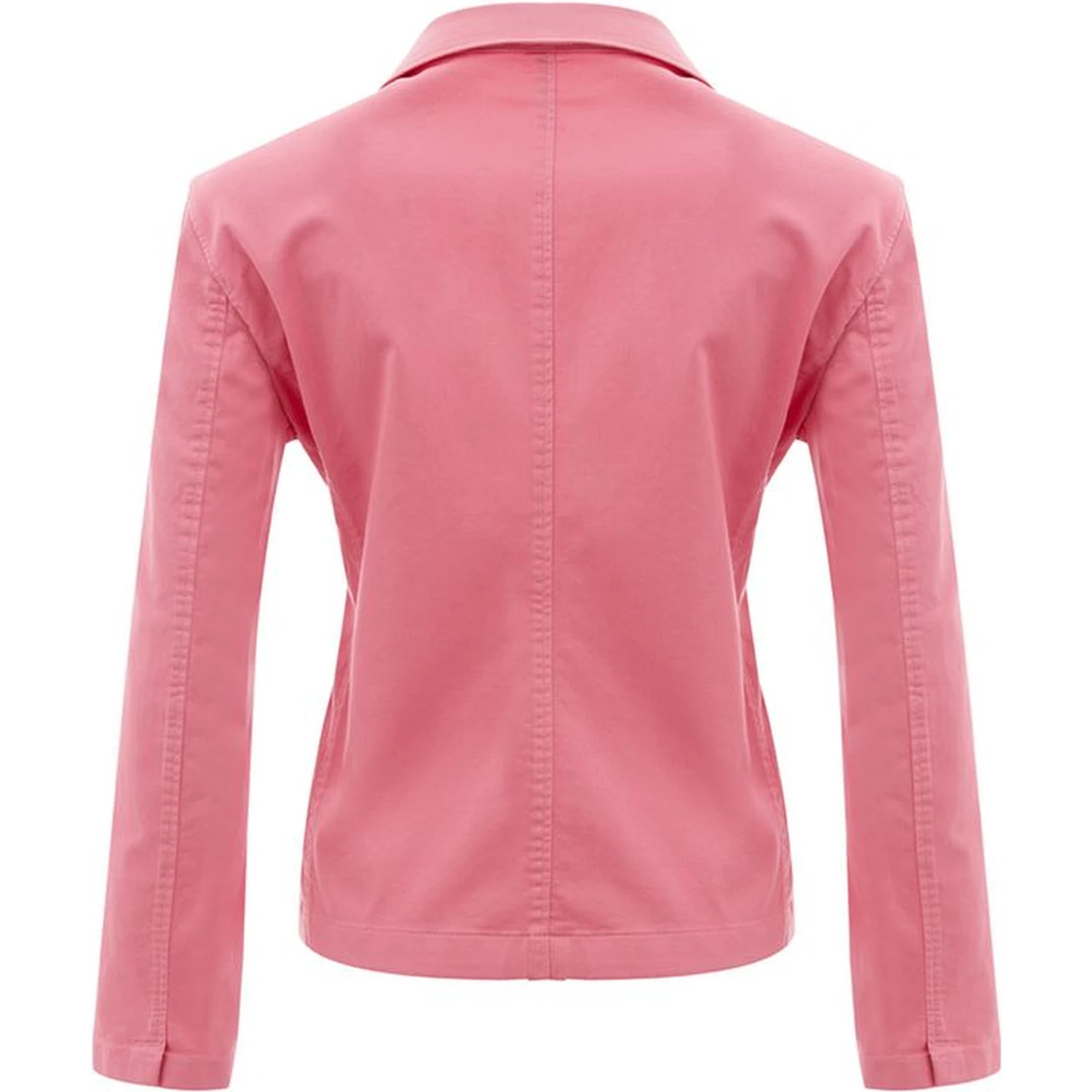 Pink Cotton Blazer