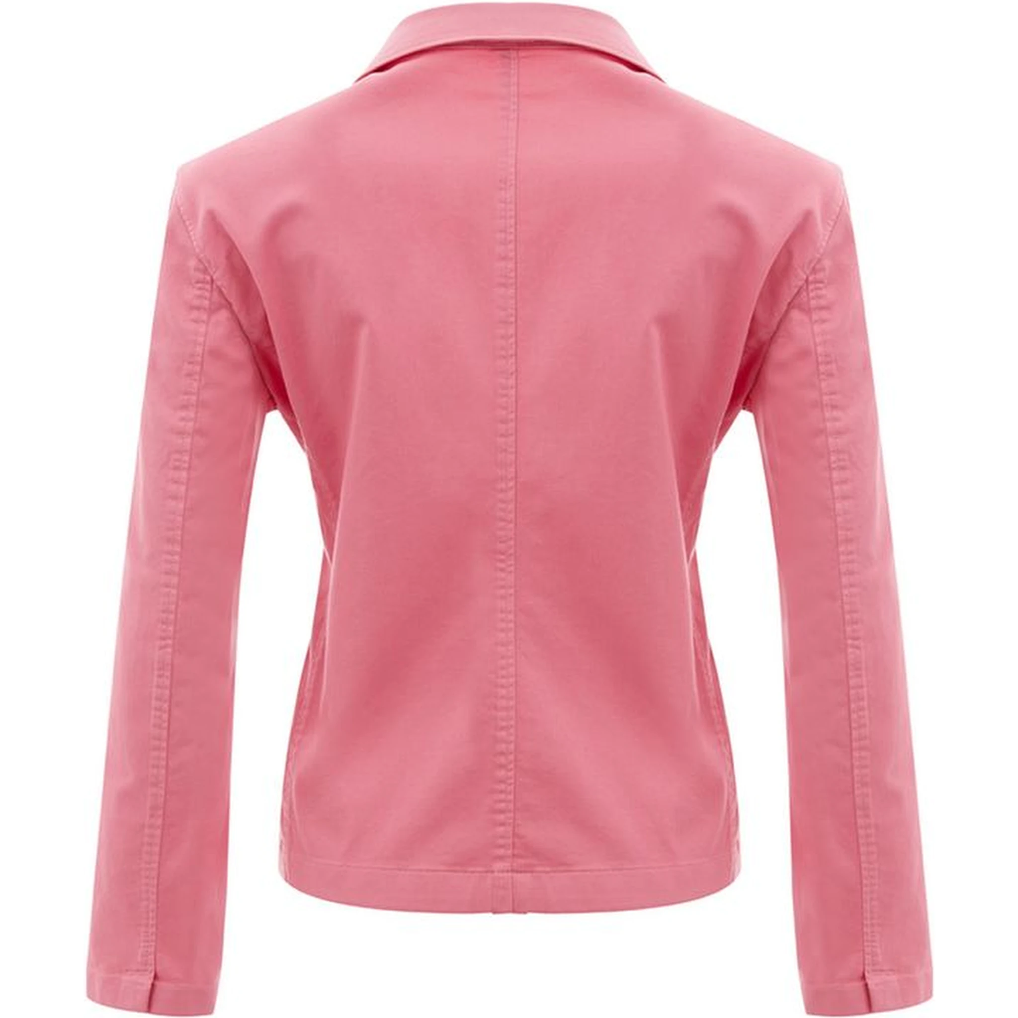 Pink Cotton Blazer