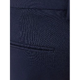 Blue Wool Dress Pants