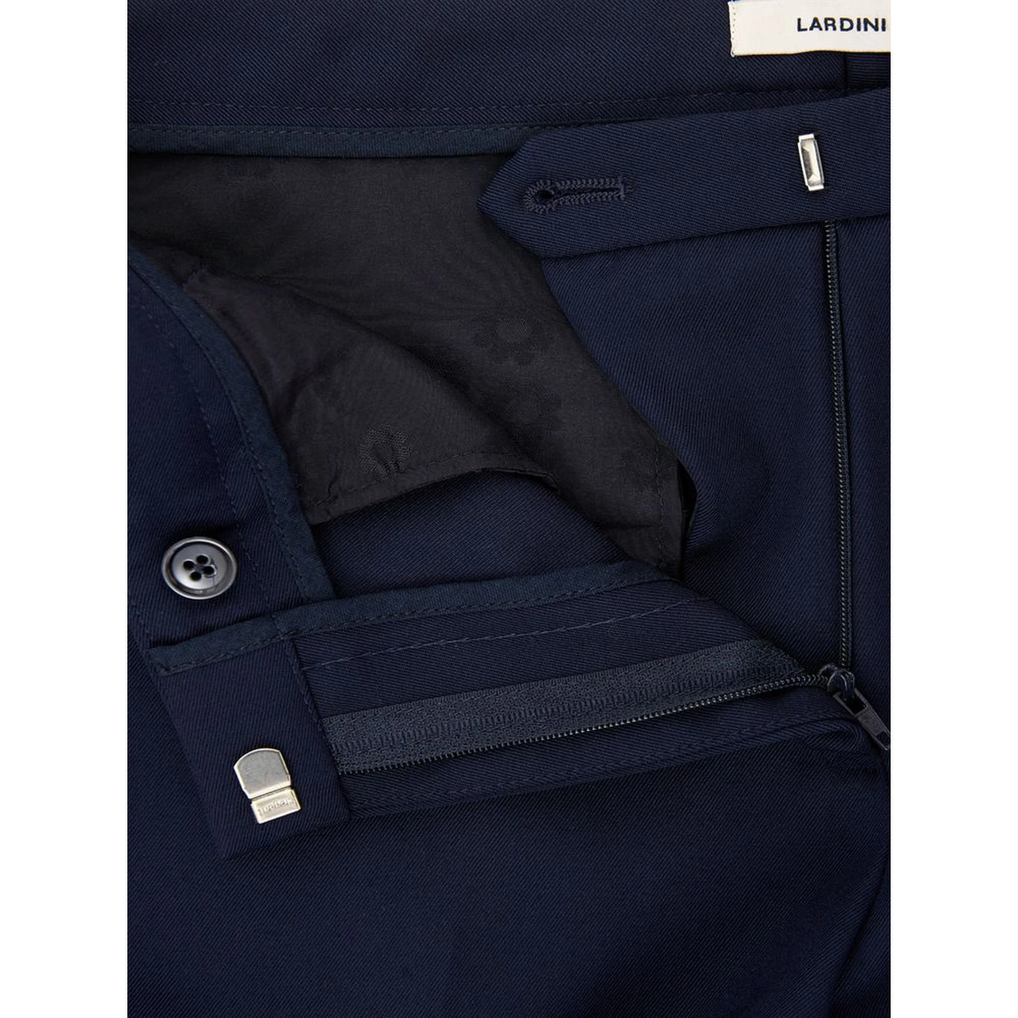 Blue Wool Dress Pants