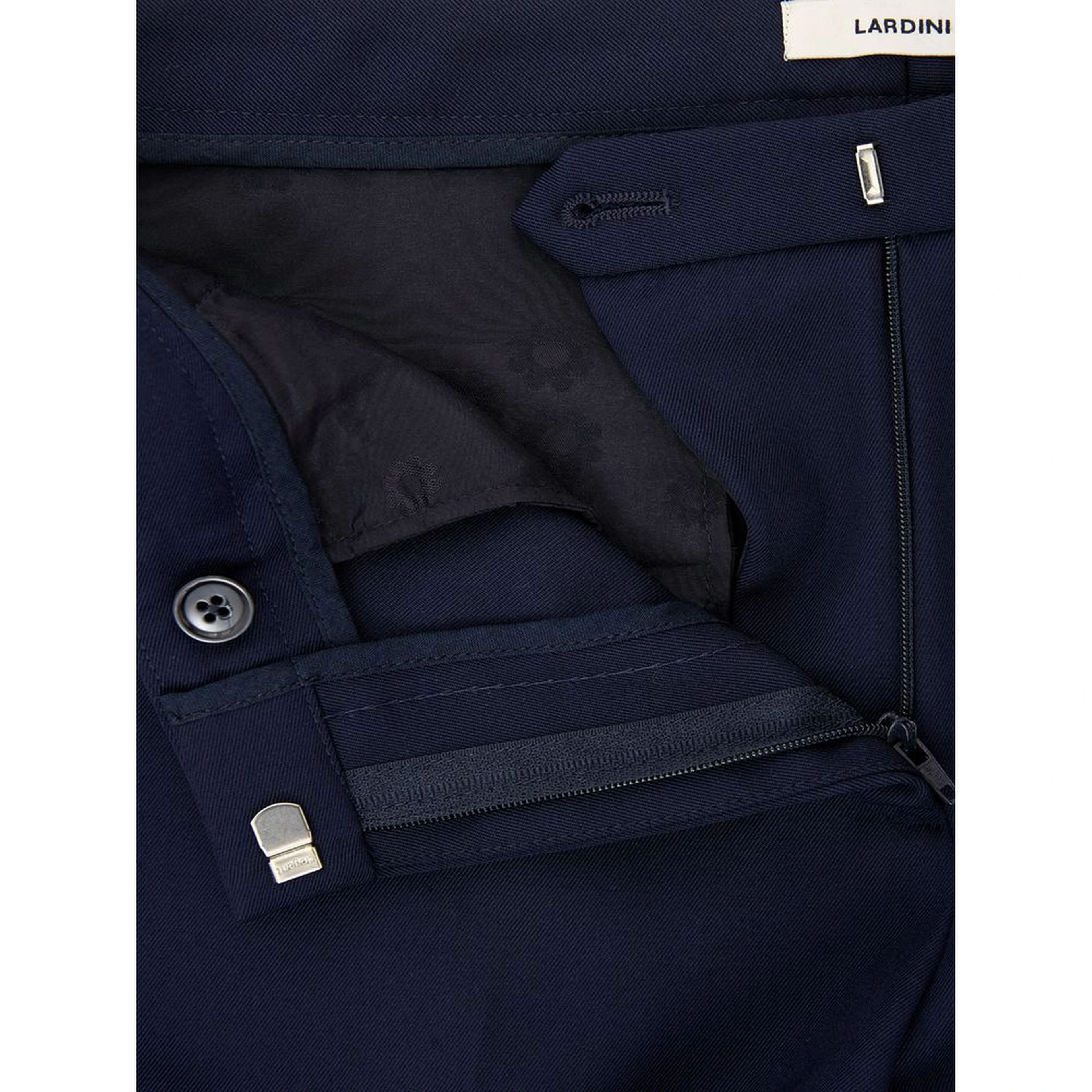 Blue Wool Dress Pants