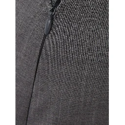 Gray Wool Midi Skirt