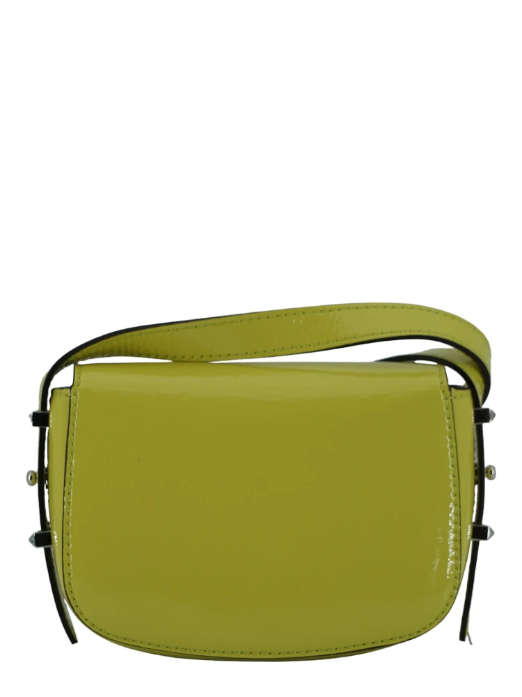Lime Yellow Leather Small Shoulder Bag alternative