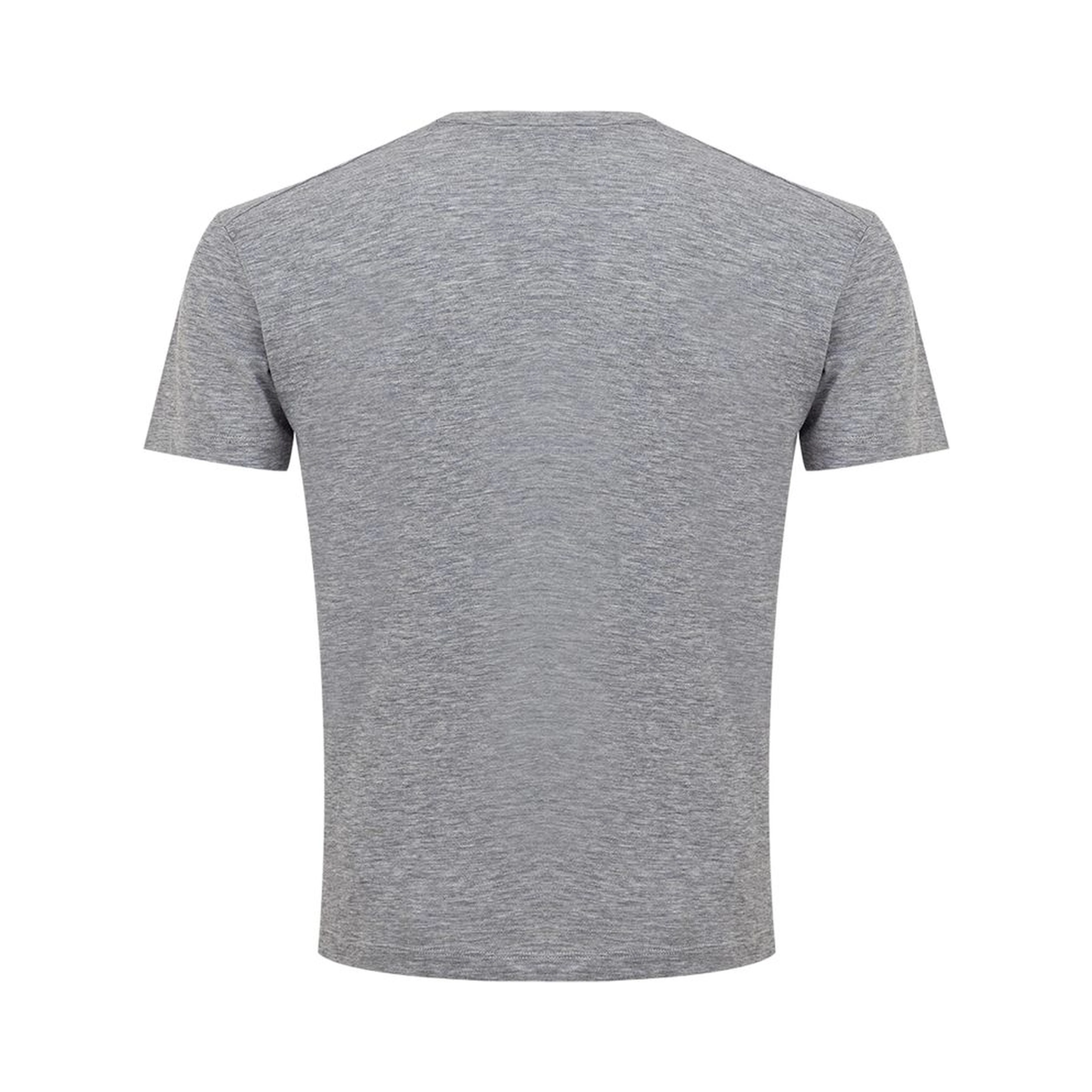 Gray Cotton T-Shirt