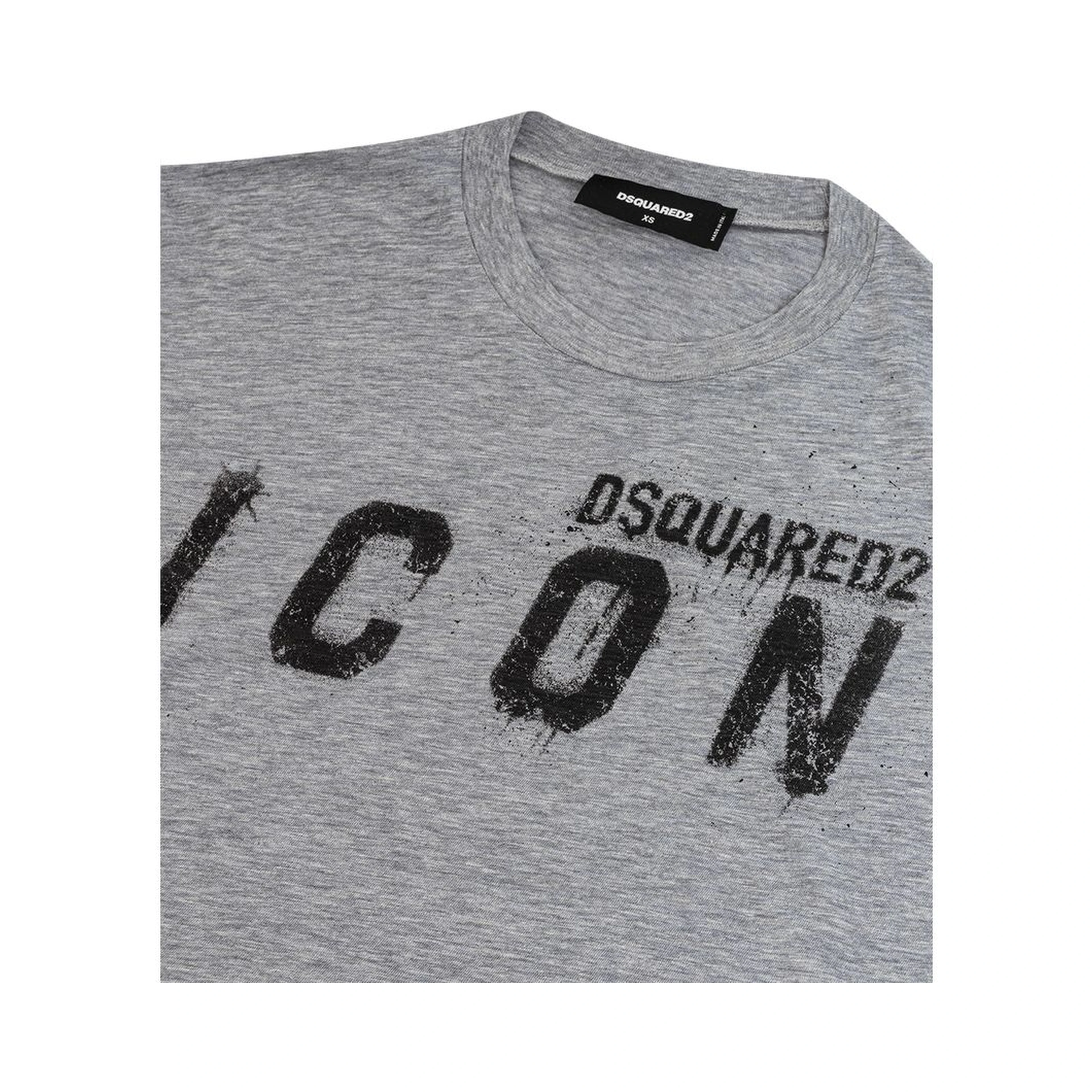 Gray Cotton T-Shirt