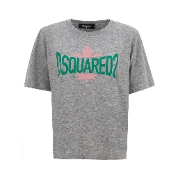 Gray Cotton T-Shirt