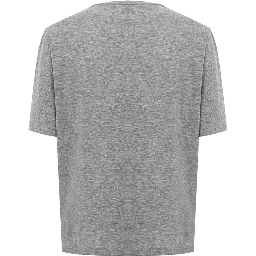 Gray Cotton T-Shirt