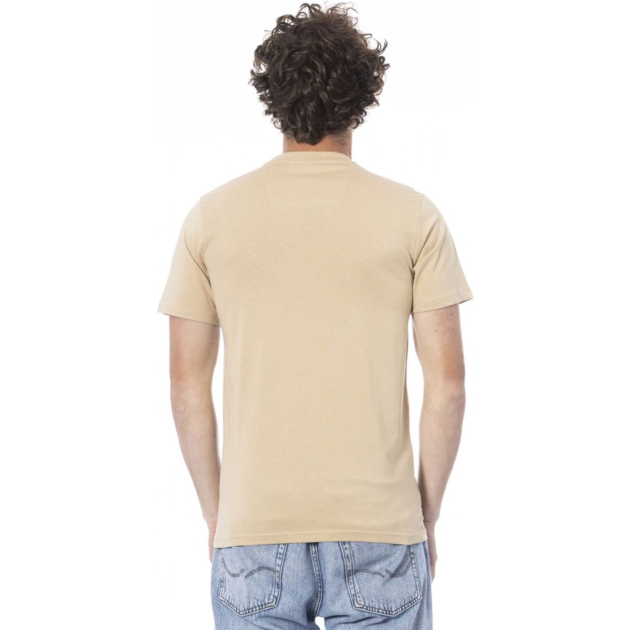 Beige Cotton T-Shirt