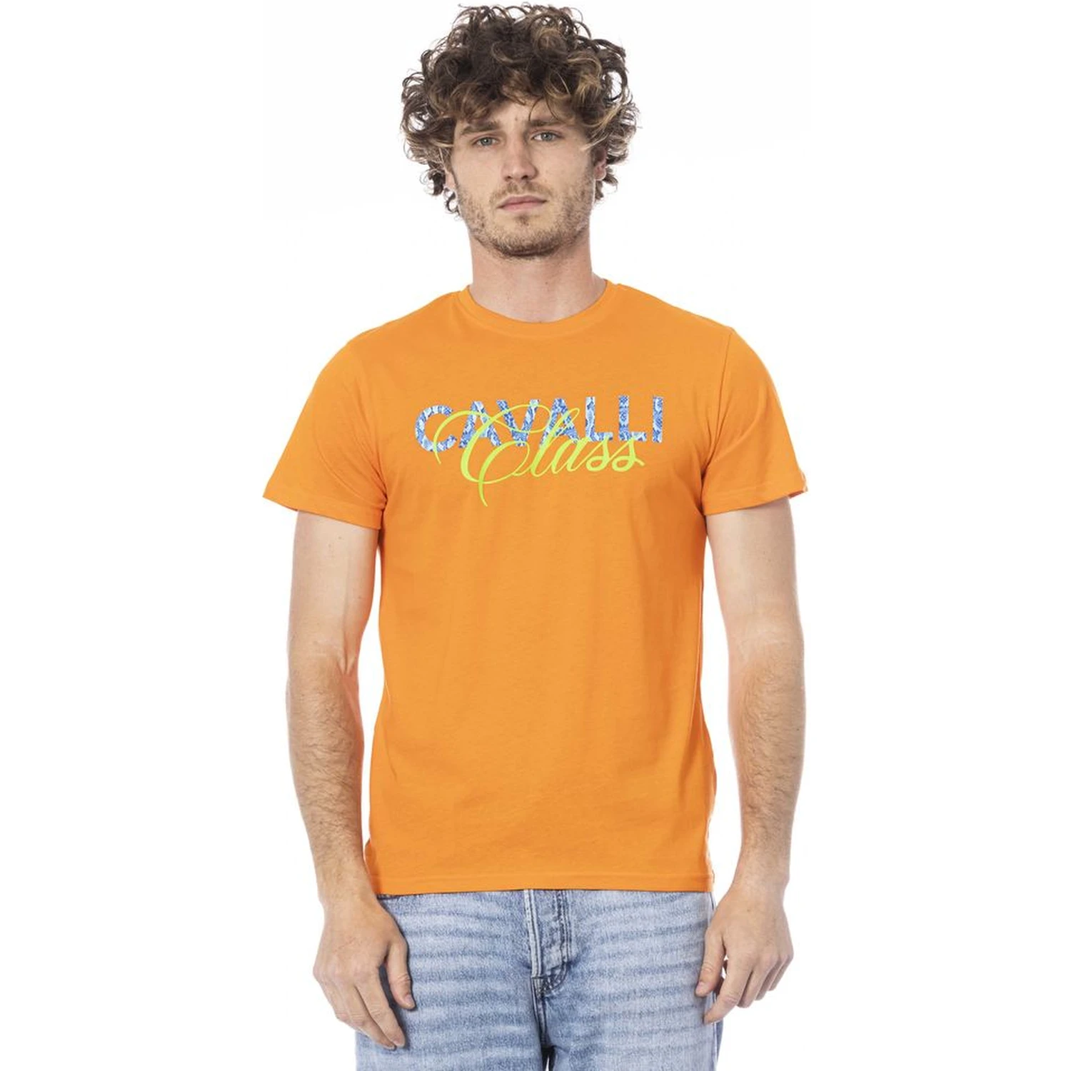 Orange Cotton T-Shirt