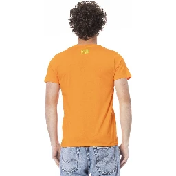 Orange Cotton T-Shirt