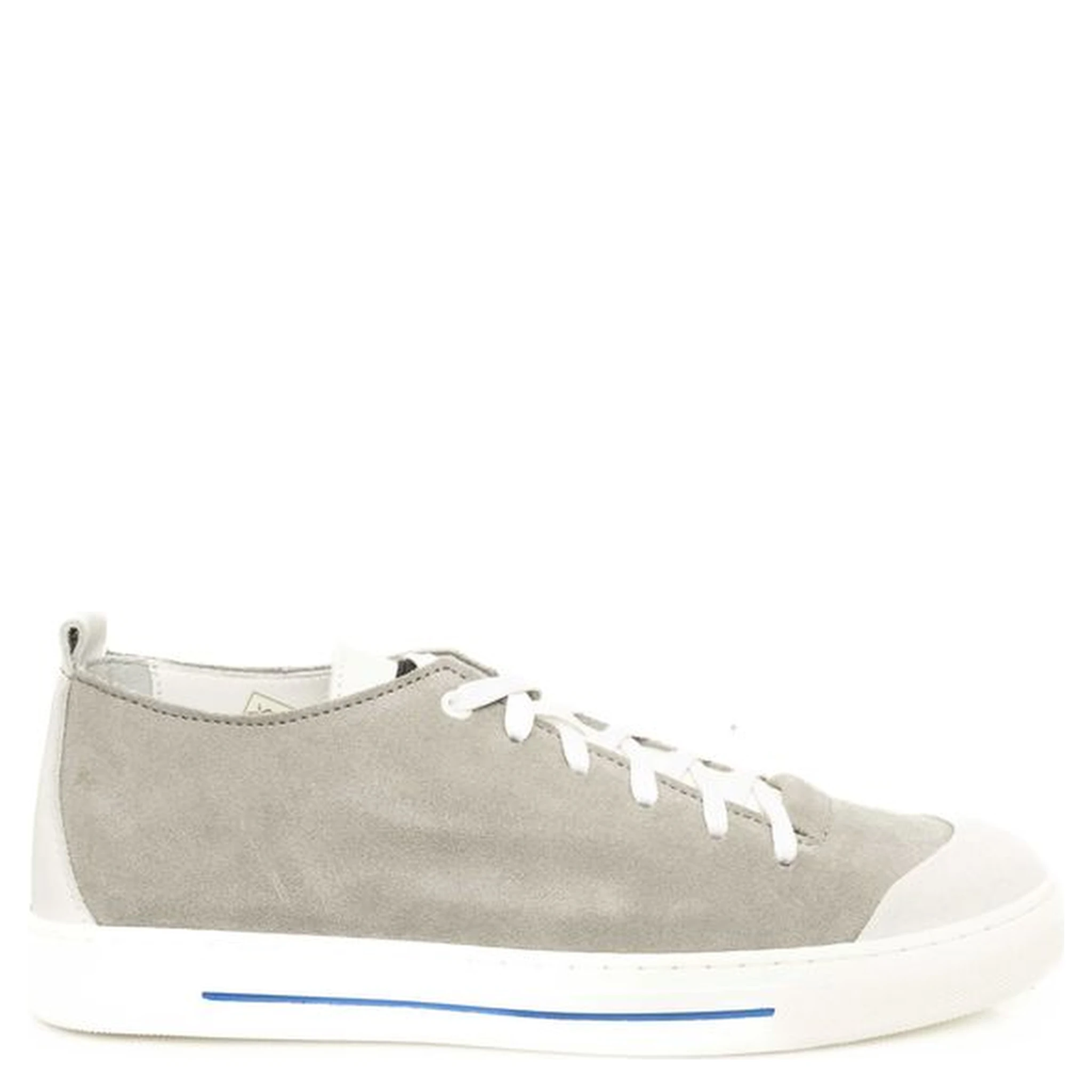 Gray Cowhide Sneaker