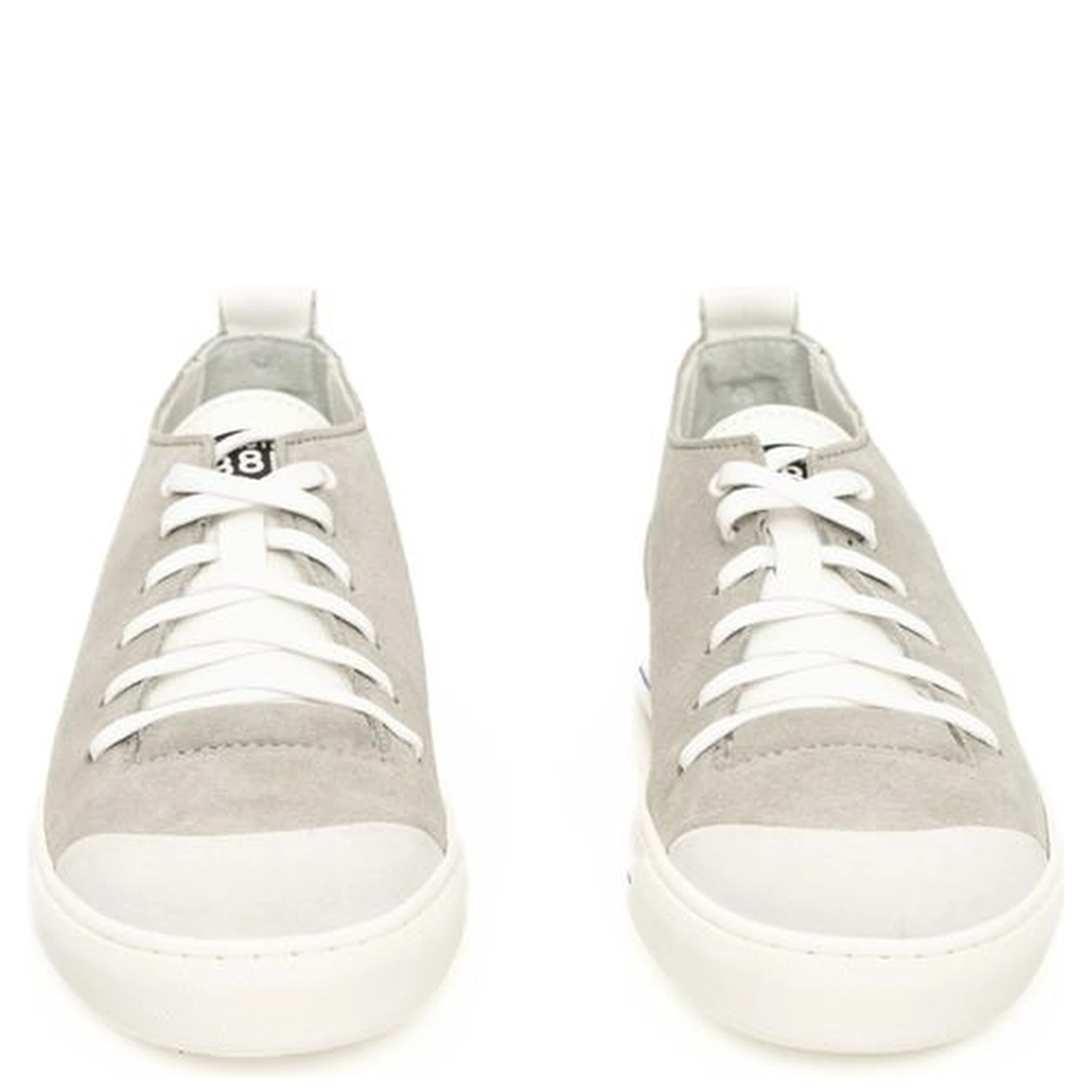 Gray Cowhide Sneaker