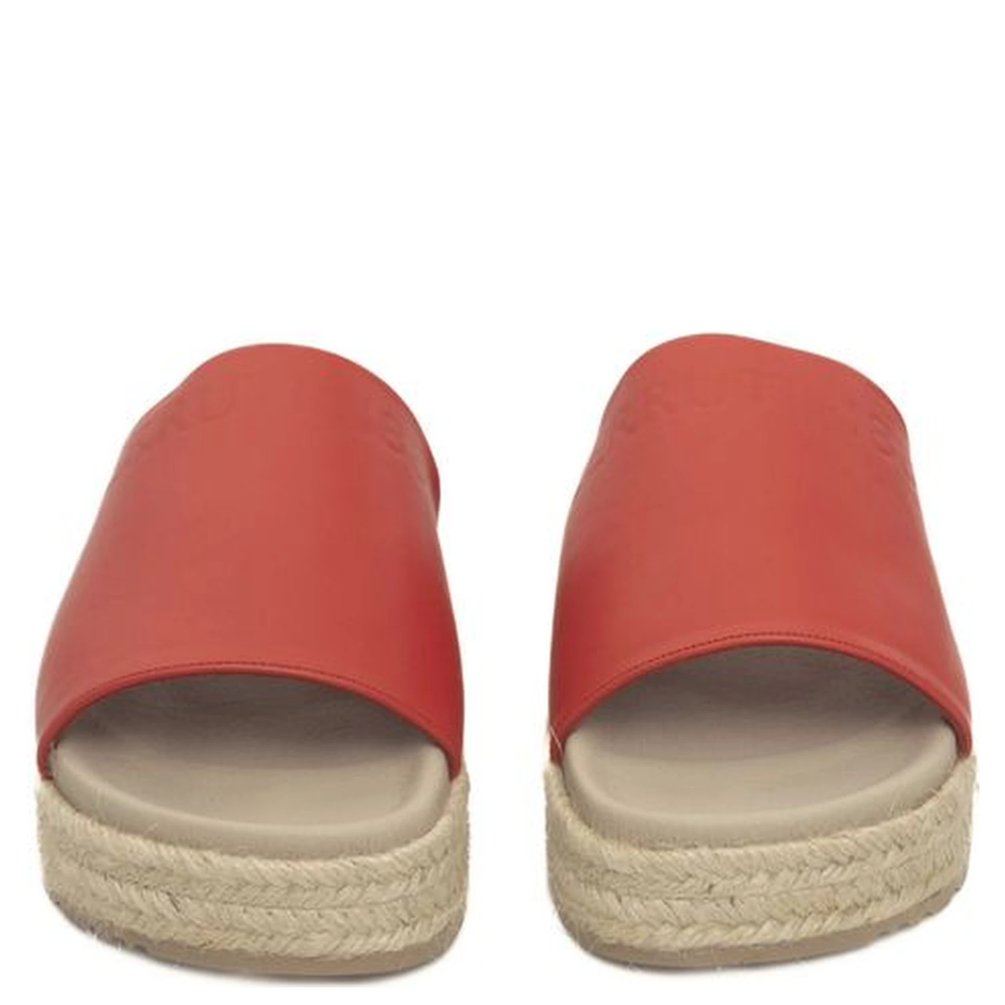 Red Calfskin Sandal
