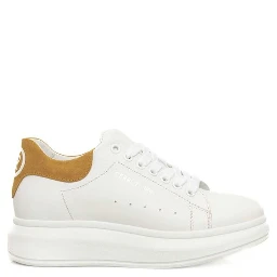 White Cowhide Sneaker