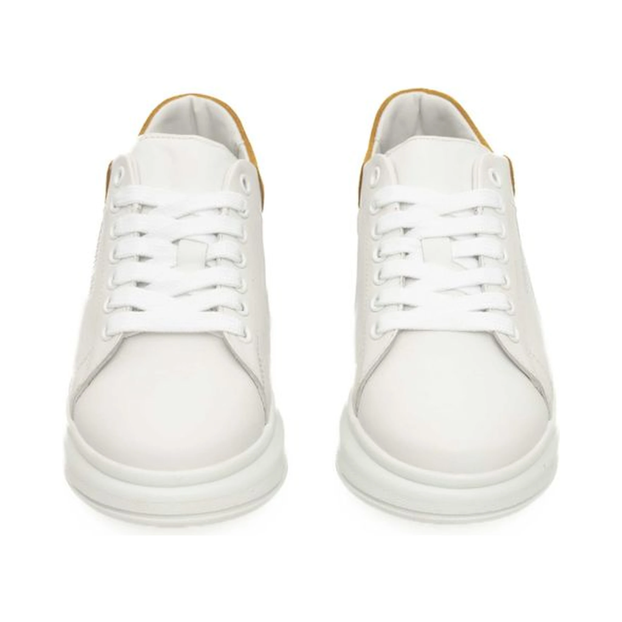 White Cowhide Sneaker