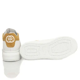 White Cowhide Sneaker