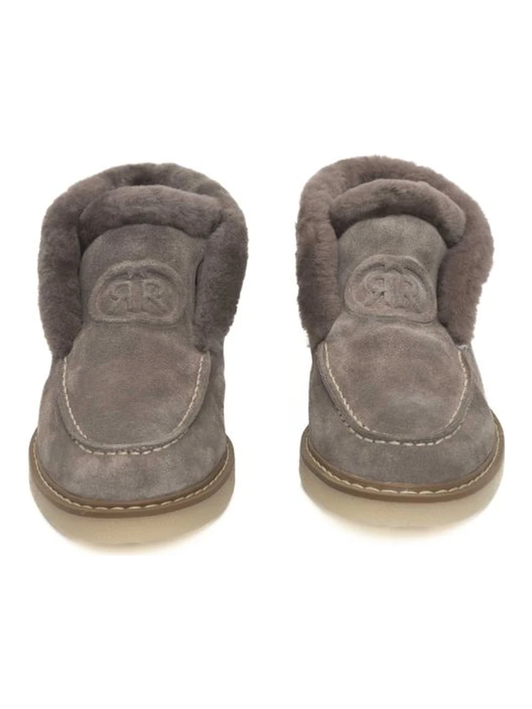 Beige Leather Women Boot alternative