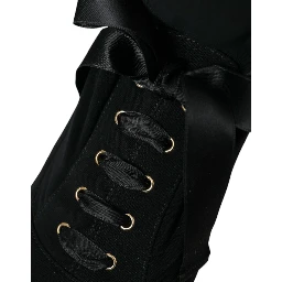 Black Stiletto Heels Mid Calf Boots Shoes