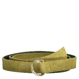 Green Leather Belt