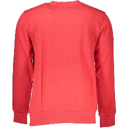 Red Cotton Sweatshirt