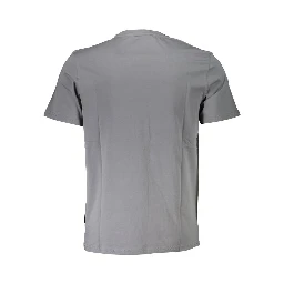 تيشيرت قطني رمادي